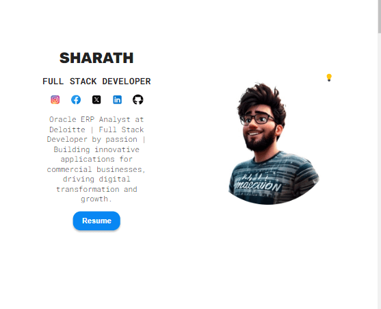 Old Version Portfolio Website